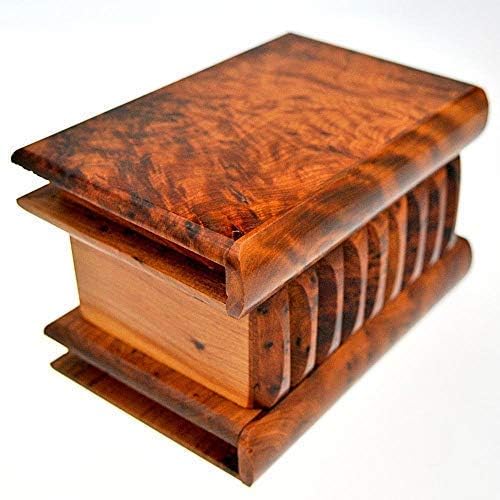 Thuya Wood  Moroccan Magic Box - L14cm W9cm  H10cm