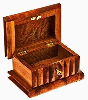 Thuya Wood  Moroccan Magic Box - L14cm W9cm  H10cm