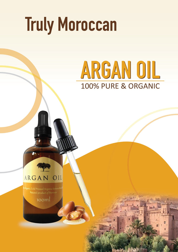 Pure Argan Oil With Pipette