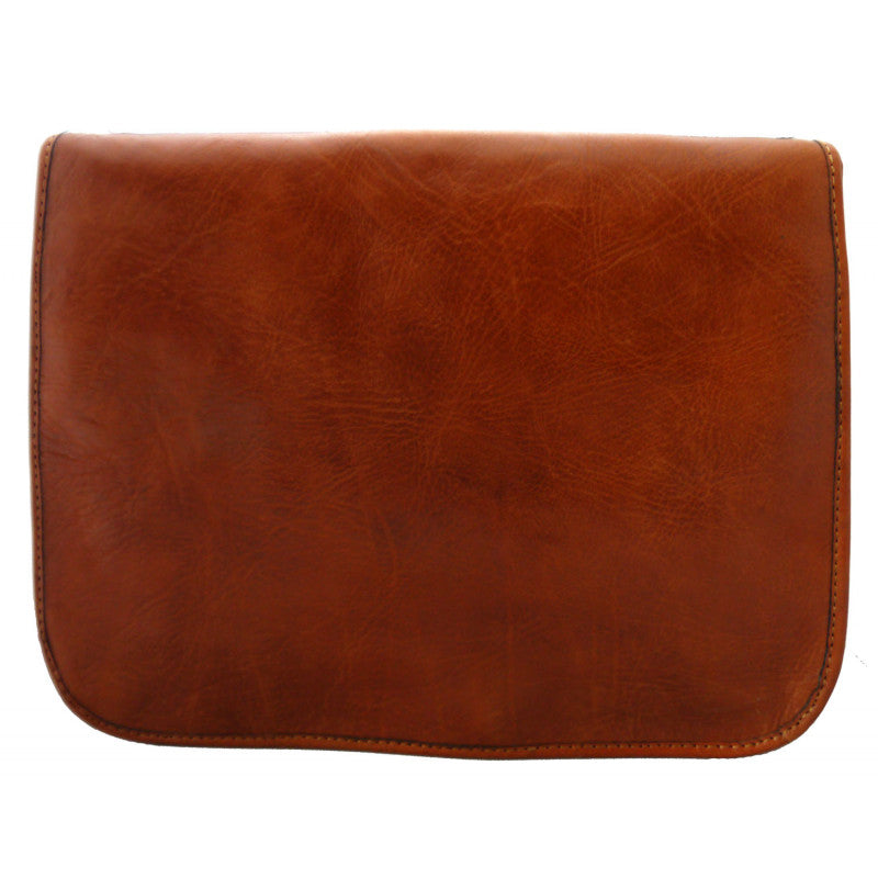 Premium Leather Satchel Tan